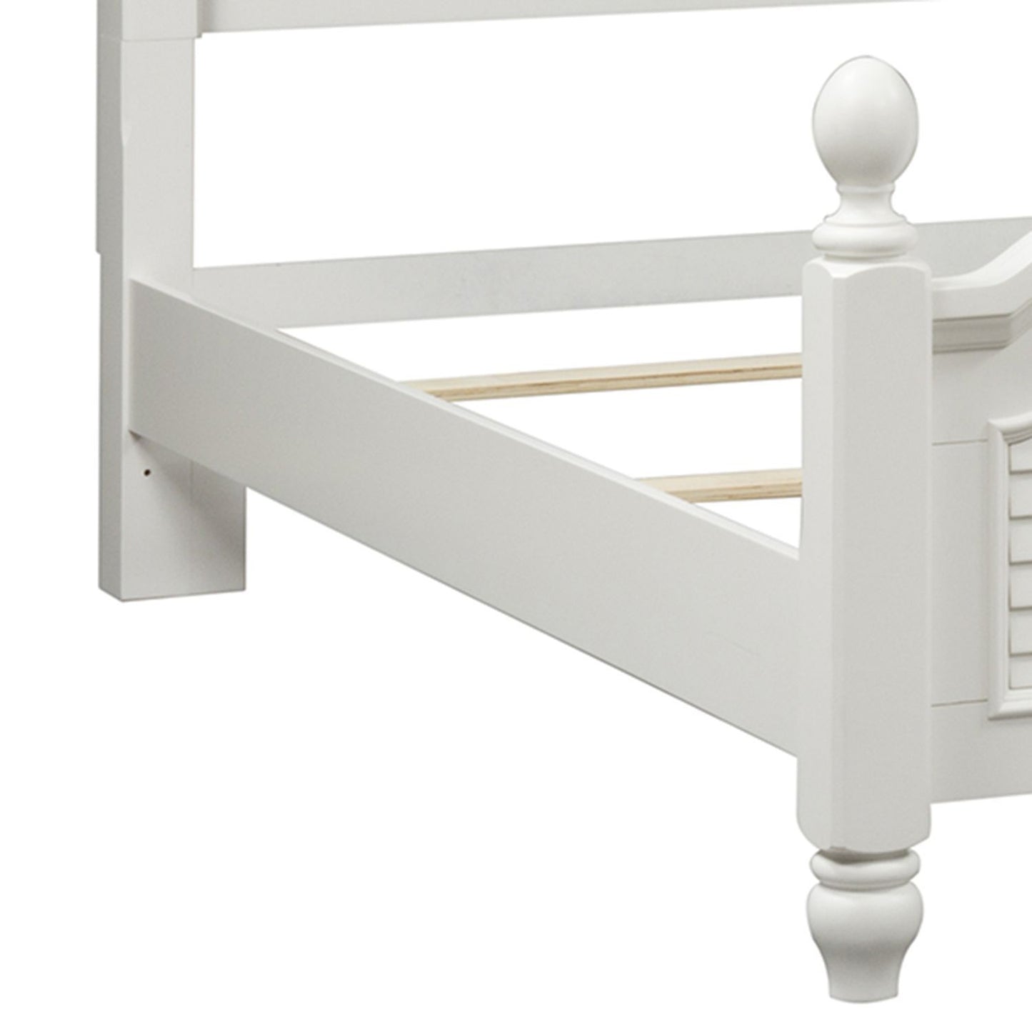 Summer House - California King Panel Rails - White