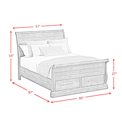 Park Ridge - Sleigh Storage Bedroom Set