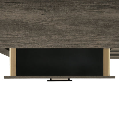 Eleanor - Dresser & Mirror Set - Mocha Gray