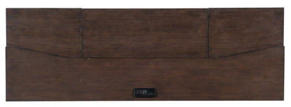 Work Your Way - House Blend Computer Credenza - Dark Brown