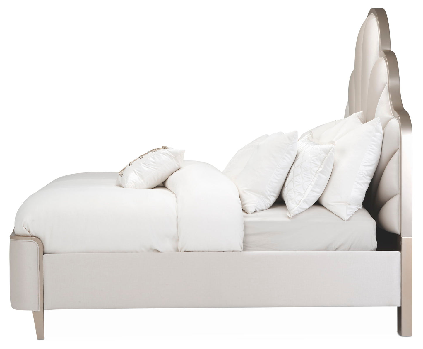 Malibu Crest - Scalloped Panel Bed