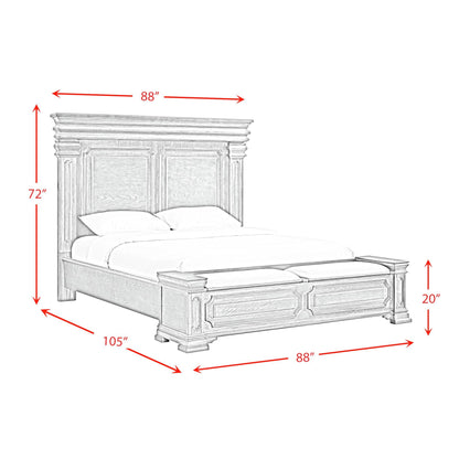 Kings Court - Storage Bedroom Set