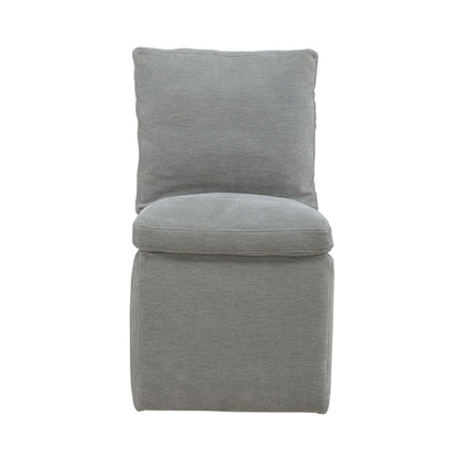 Accent Dining - Accent Dining Chair With Casters