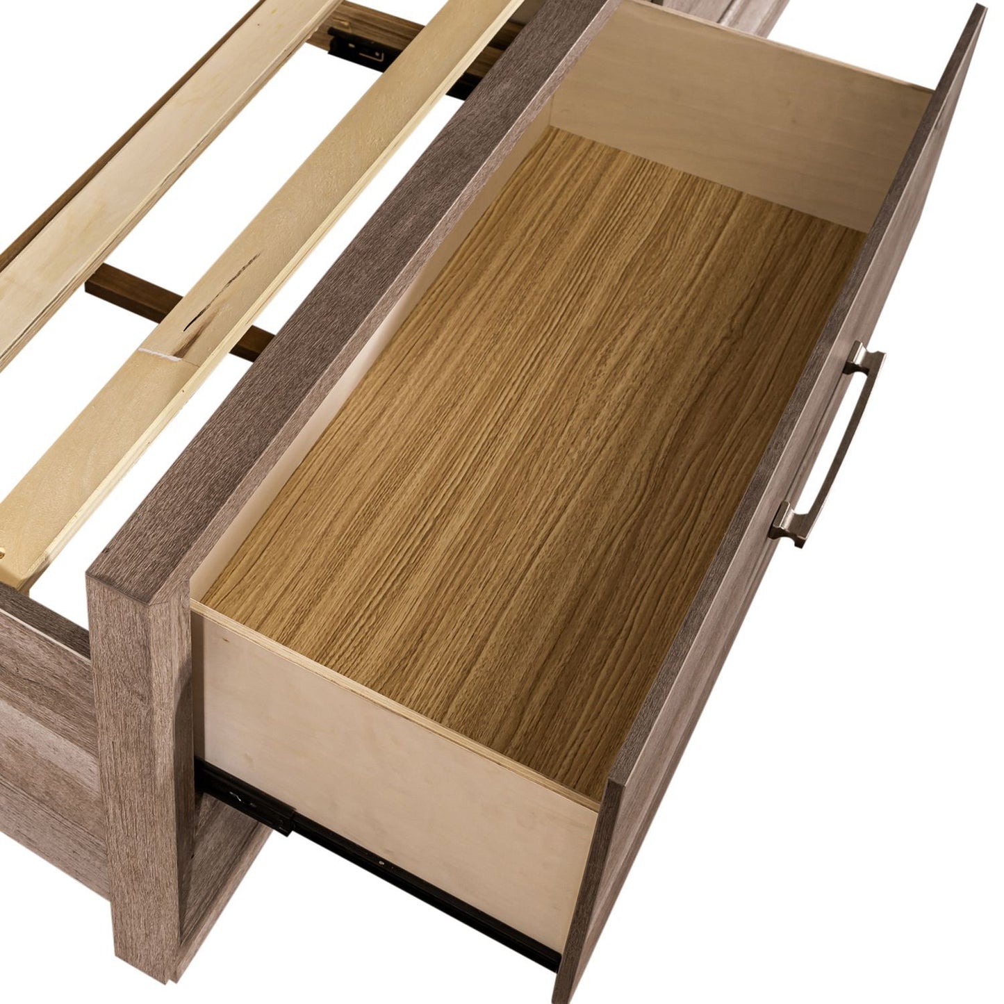 Horizons - King Storage Footboard - Graystone