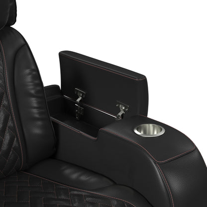Prime Time - P3 Sofa With I Table, Reading Light, Heat, Massage, LED, And Speaker
