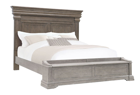 Madison Ridge - Queen Panel Headboard - Natural Bark
