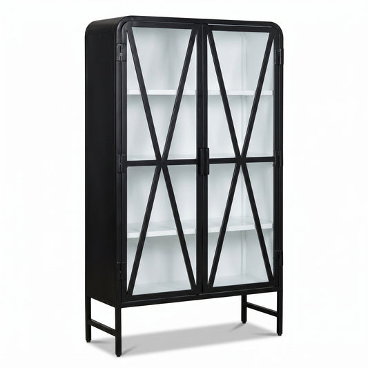 Donahue - Display Cabinet - Black