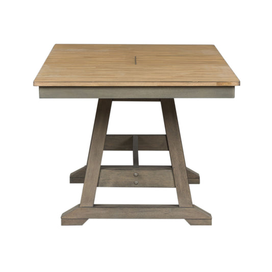 Lindsey Farm - Trestle Table Base - Gray & Sandstone