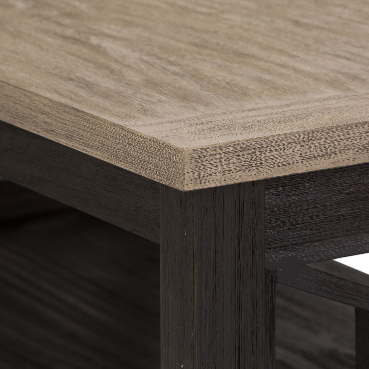 Heatherbrook - Cocktail Table - Charcoal & Ash