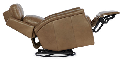 RC - Kaufman ZG Swivel Power  Recliner With  Pop-Up Headrest