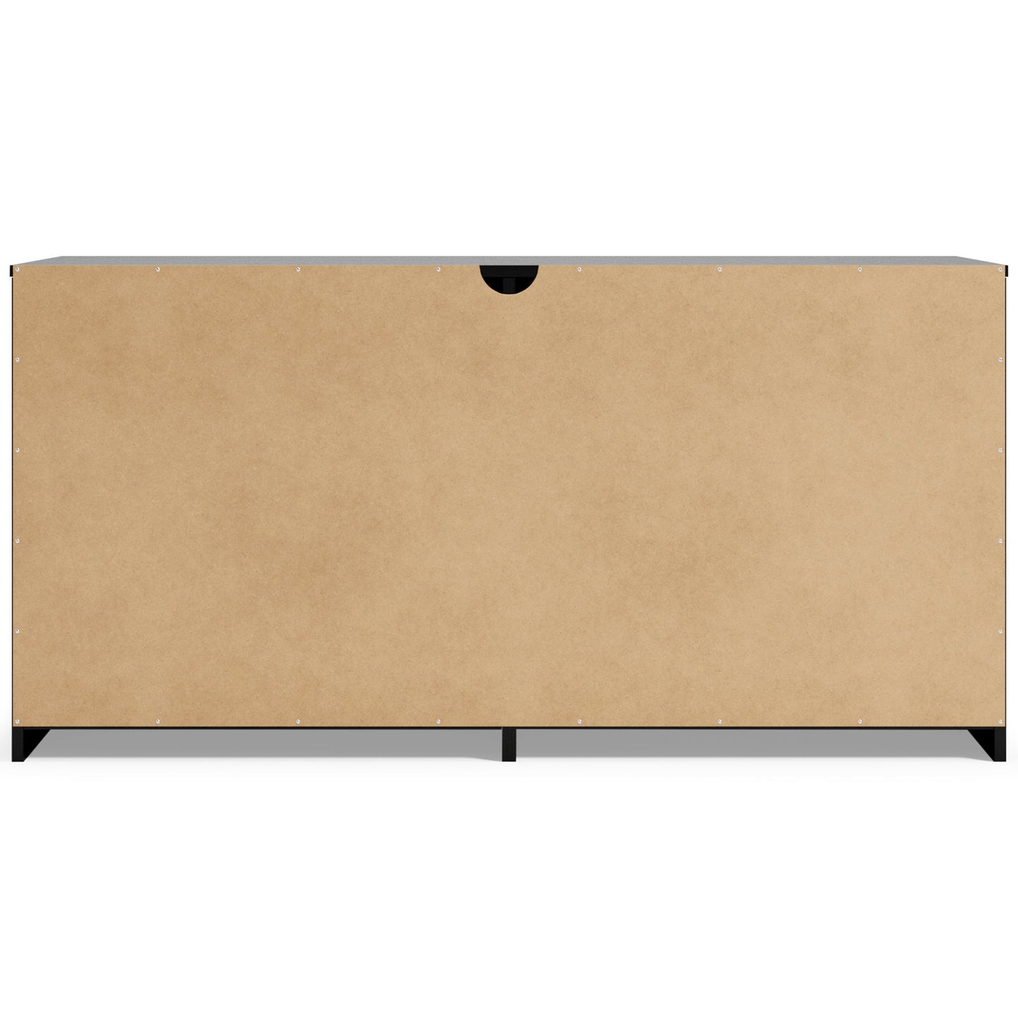 Finch - Six Drawer Dresser - Black