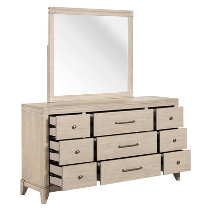 New Haven - Dresser & Mirror - White