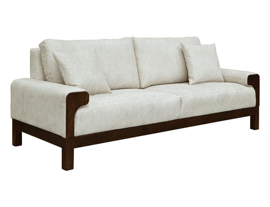 Raramuri - Sofa - White / Dark Brown