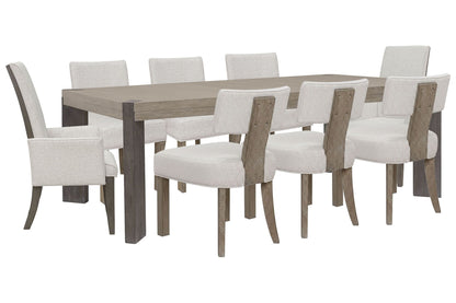 Anderson Park - Leg Dining Table Set With Klismos Chairs