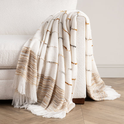 Albedo - TC Albedo Throw - Ivory / Rust