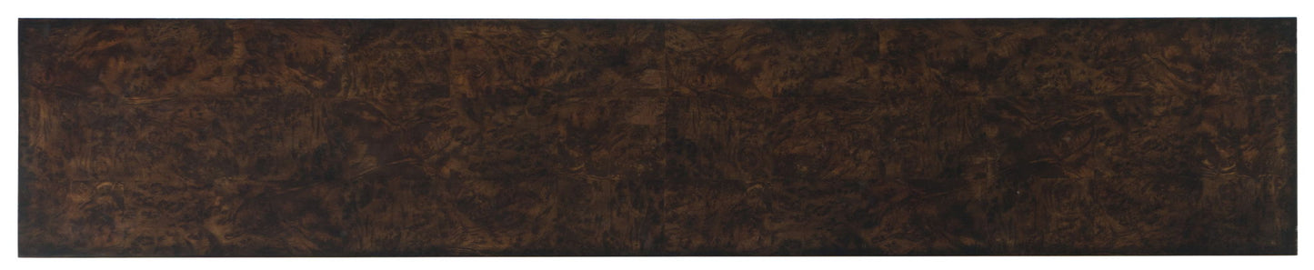 Melange - Giles Console Table - Dark Brown
