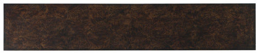 Melange - Giles Console Table - Dark Brown