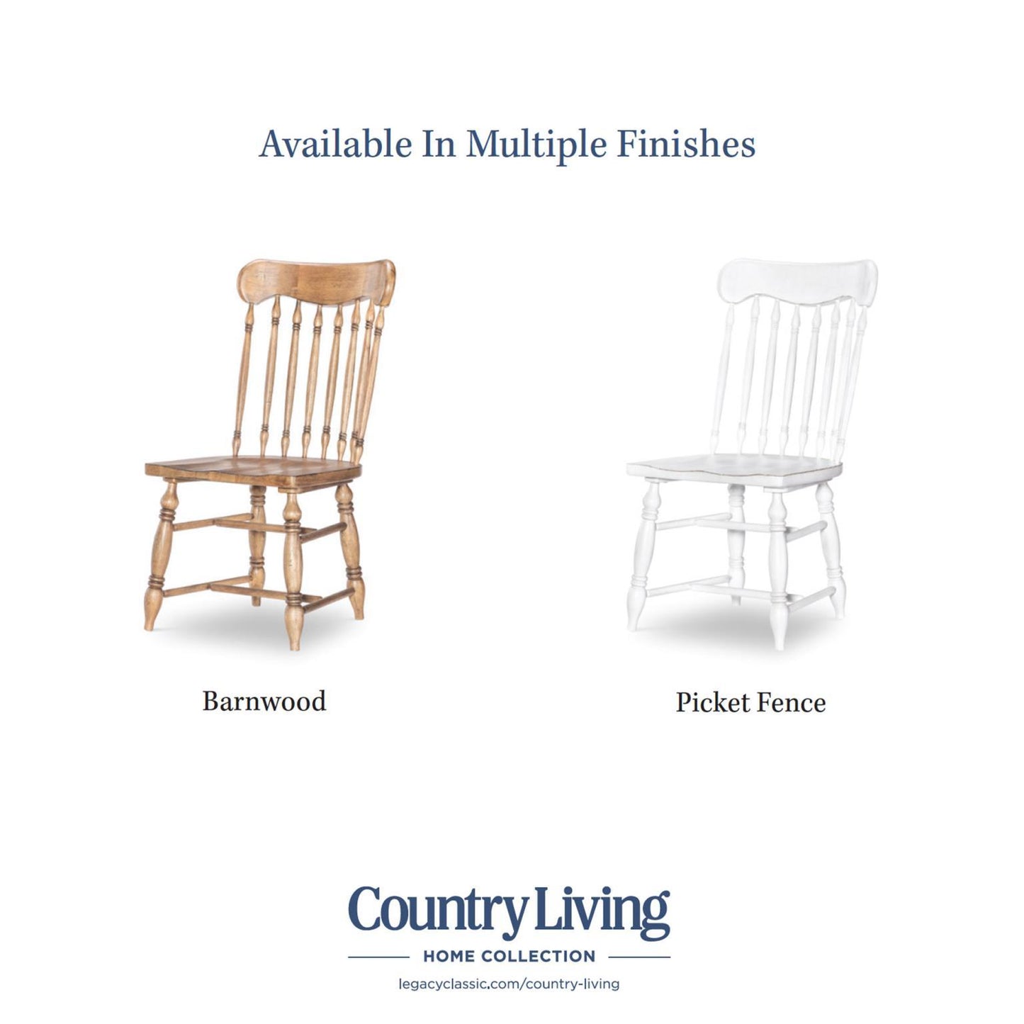 Vintage Market - Turned Spindle Side Chair (Set of 2)