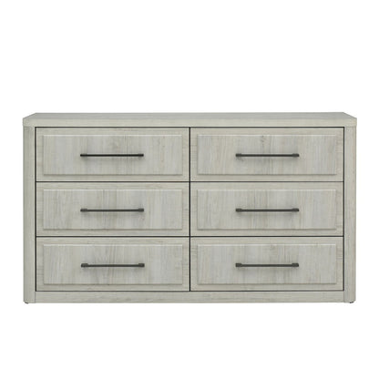 Modern Play - 6 Drawer Dresser - White