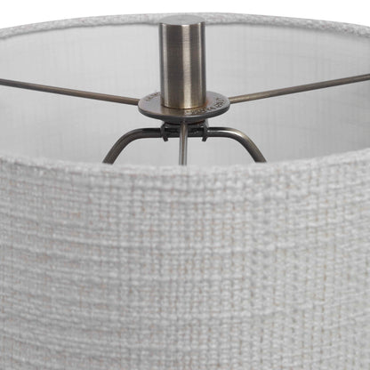 Zahlia - Ceramic Lamp - Aged Gray