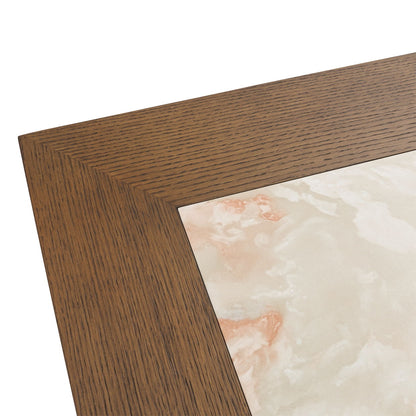 Portrait - Wide Rectangular Dining Table - Sienna Brown