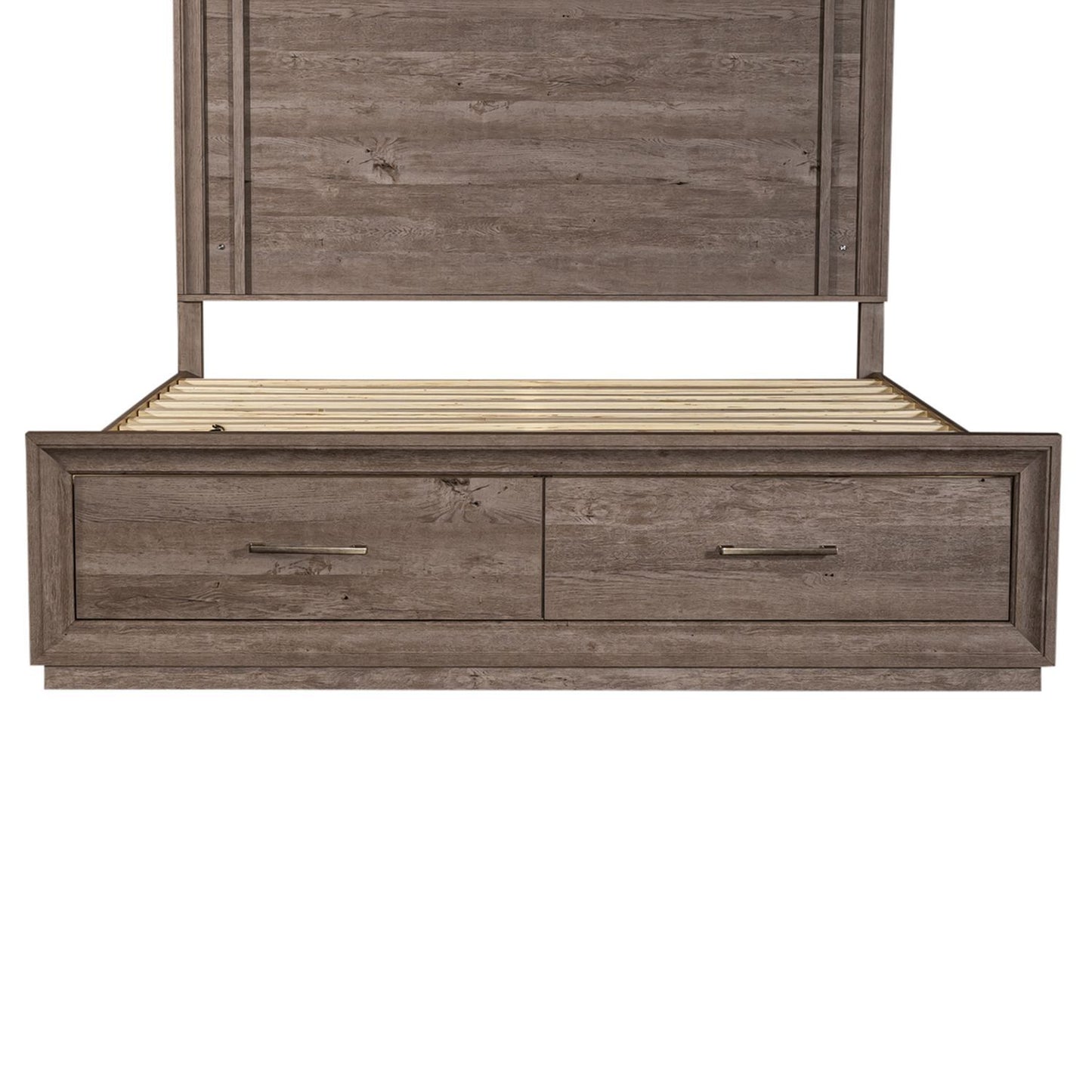 Horizons - Queen Storage Footboard - Graystone