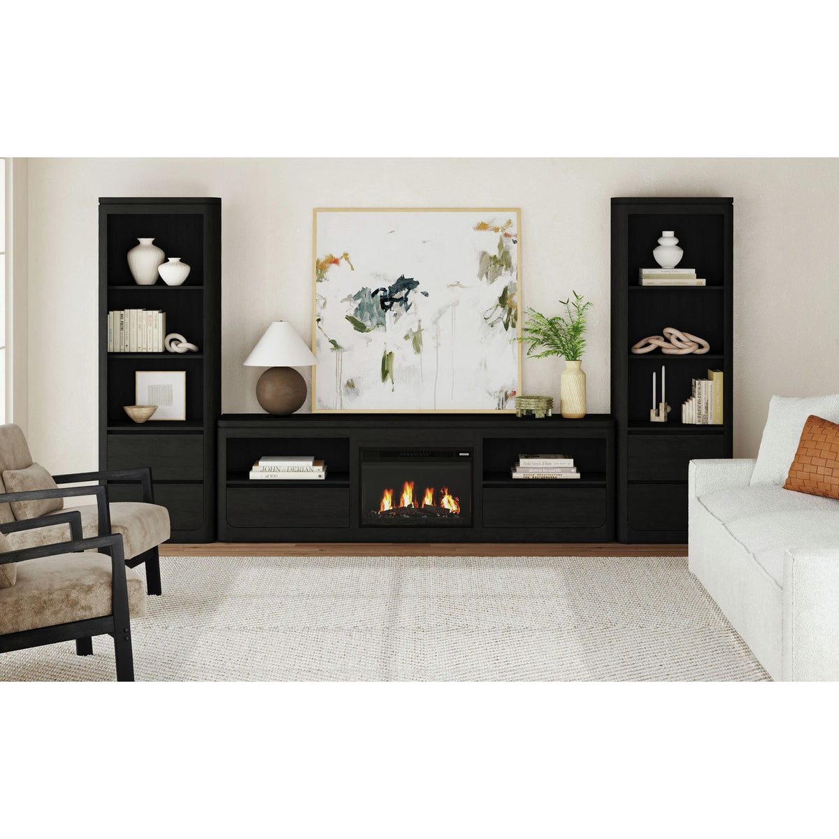 Rosalie - Entertainment Unit With 82" TV Console