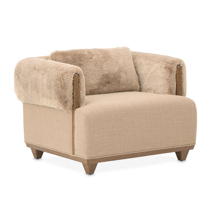 Portrait - Accent Chair - Toffee / Sienna Brown