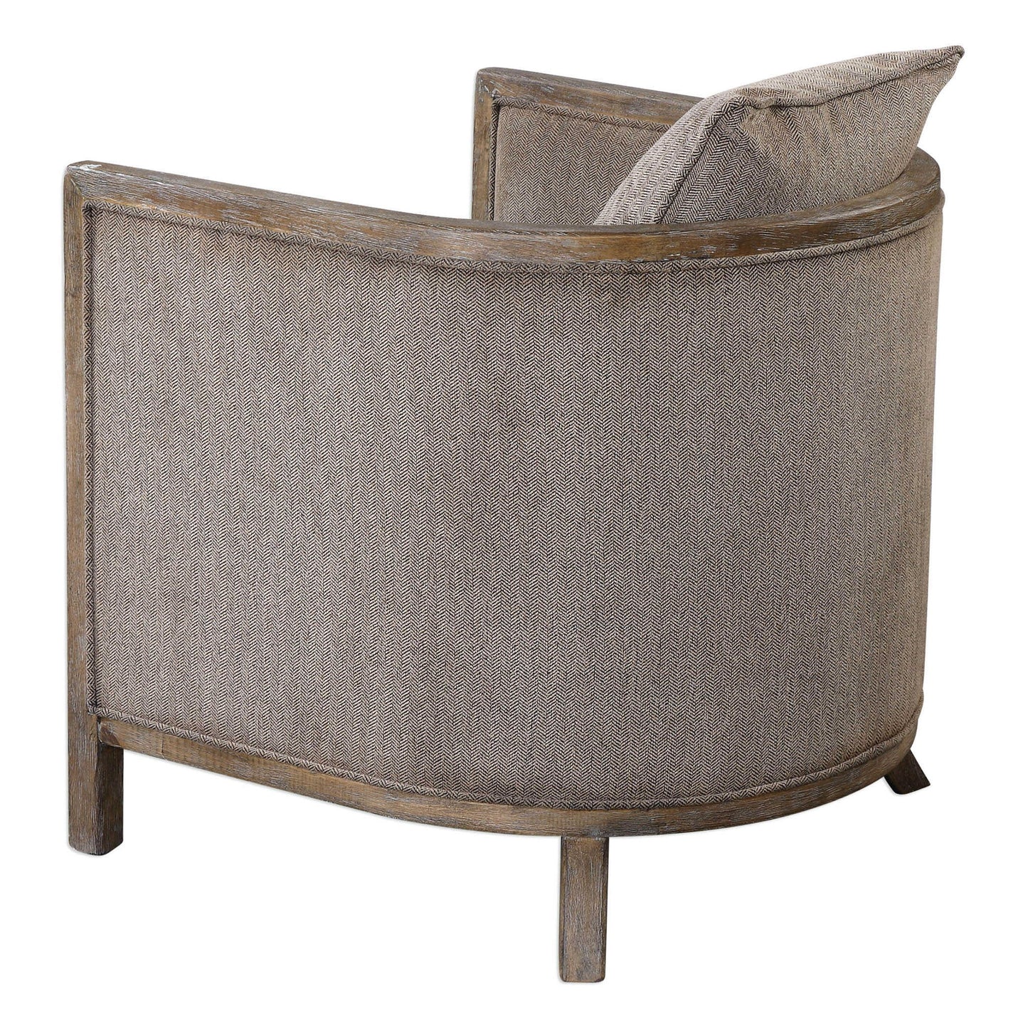 Viaggio - Chenille Accent Chair - Gray