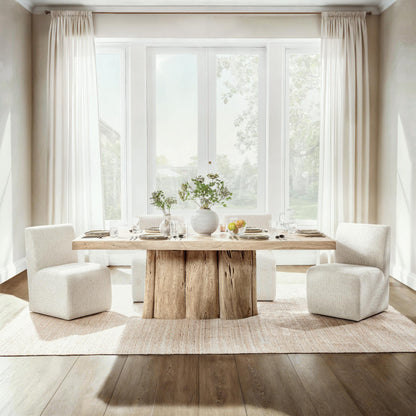 Terra - Dining Table - Sandstone Greige