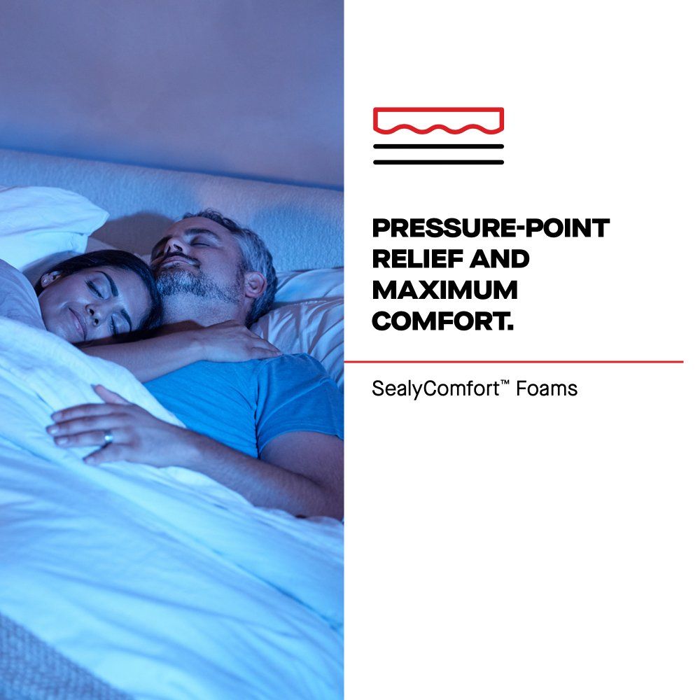 Posturepedic Plus - Paterson II Euro Pillow Top Firm Mattress