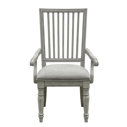 Madison Ridge - Arm Chair (Set of 2) - Buff Gray