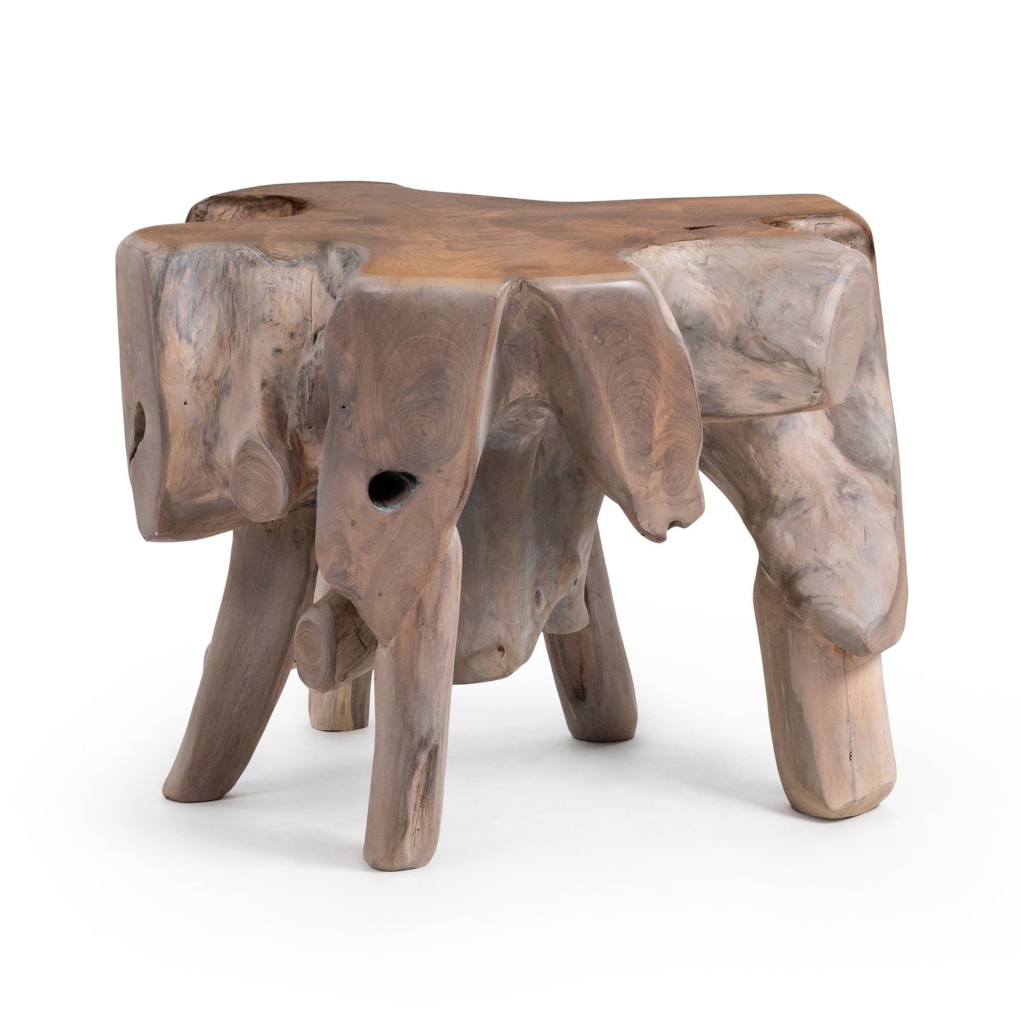 Cypress - Teak Root End Table