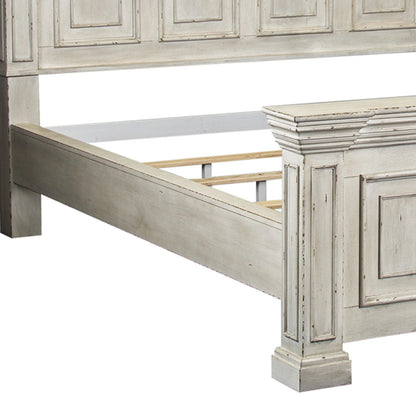 Big Valley - Panel Bed Rails - Whitestone