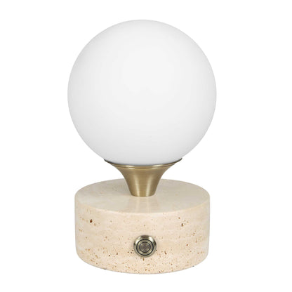 Abril - Rechargeable LED Accent Lamp - Brass,Gold