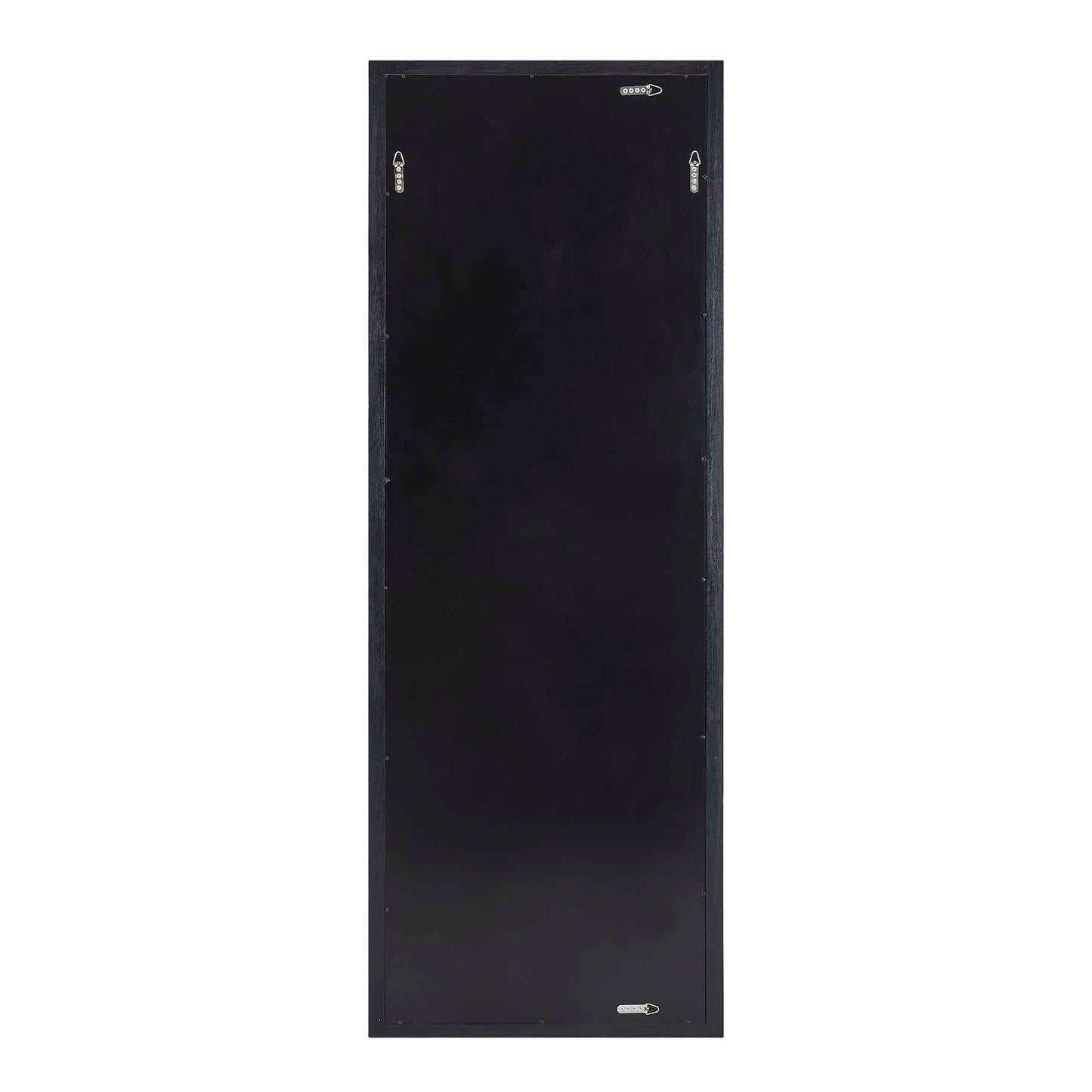 Stenton - Tall Wooden Mirror - Black
