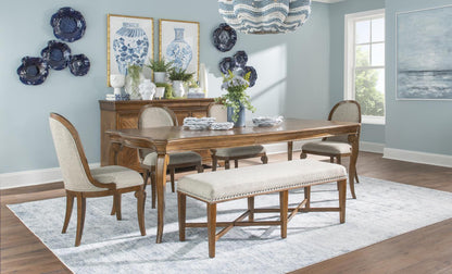 Echelon - Leg Dining Table - Heritage Walnut