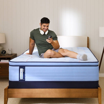 Posturepedic Plus - Paterson II Euro Pillow Top Firm Mattress