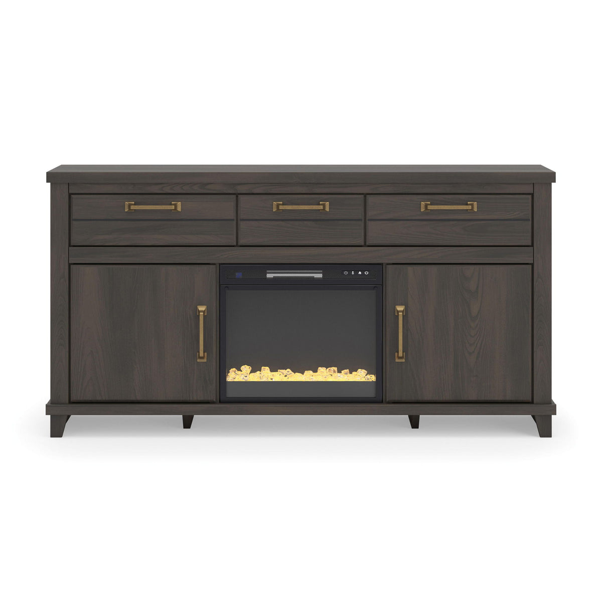 Brazen Valley - TV Stand With Fireplace Option