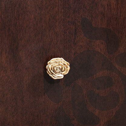 Camellia Field - Media Cabinet - Dark Brown