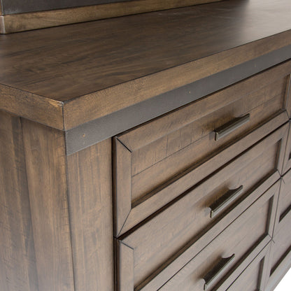 Thornwood Hills - Two Sided Storage Bed, Dresser & Mirror