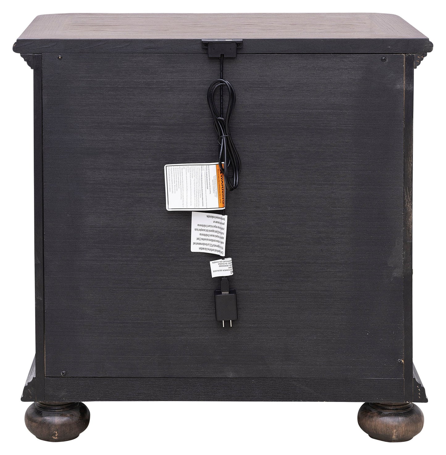 Saddle Creek - Drawer Nightstand - Timber Brown
