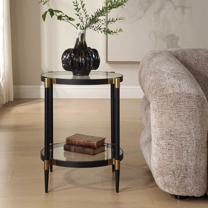 Chadid - Round Glass Table