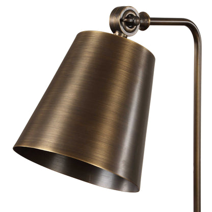 Hutchinson - Desk Lamp - Black / Bronze