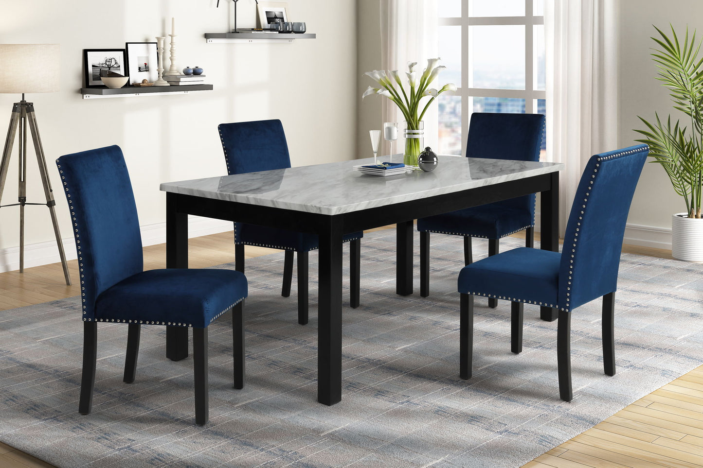 Celeste - Round Dining Table - Espresso