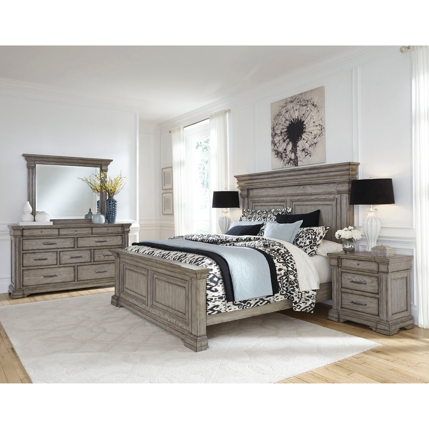 Madison Ridge - 3 Drawer Nightstand