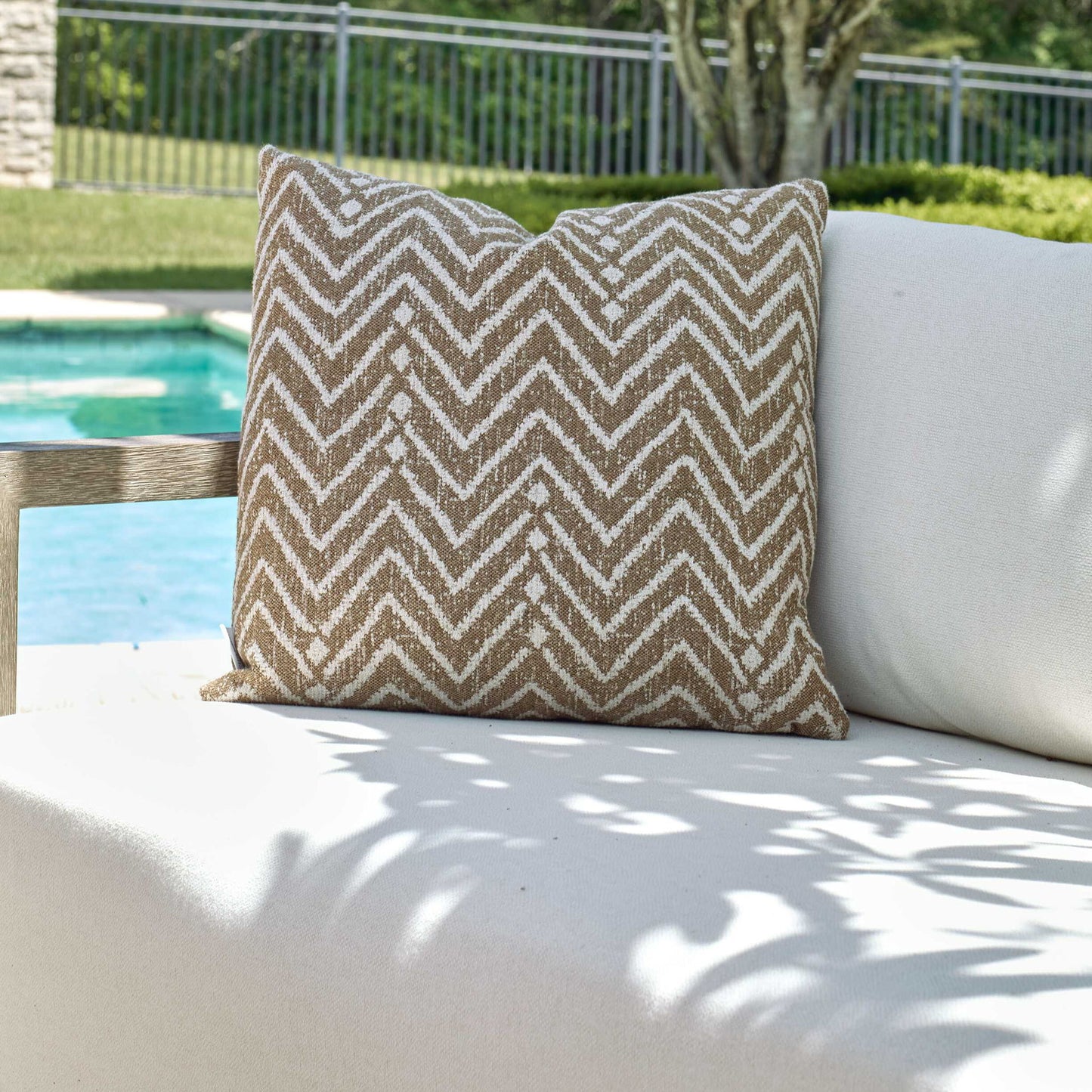 Argo - Outdoor Pillow - Toffee