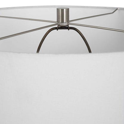 Reyna - Chalk Table Lamp - White