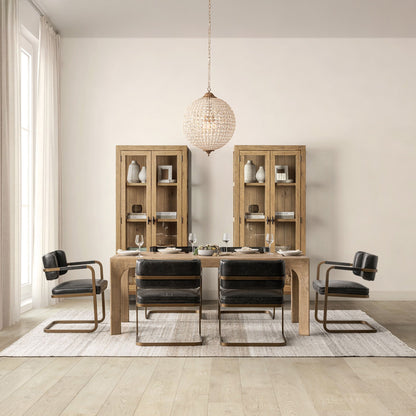Crest - Dining Table - Warm Natural