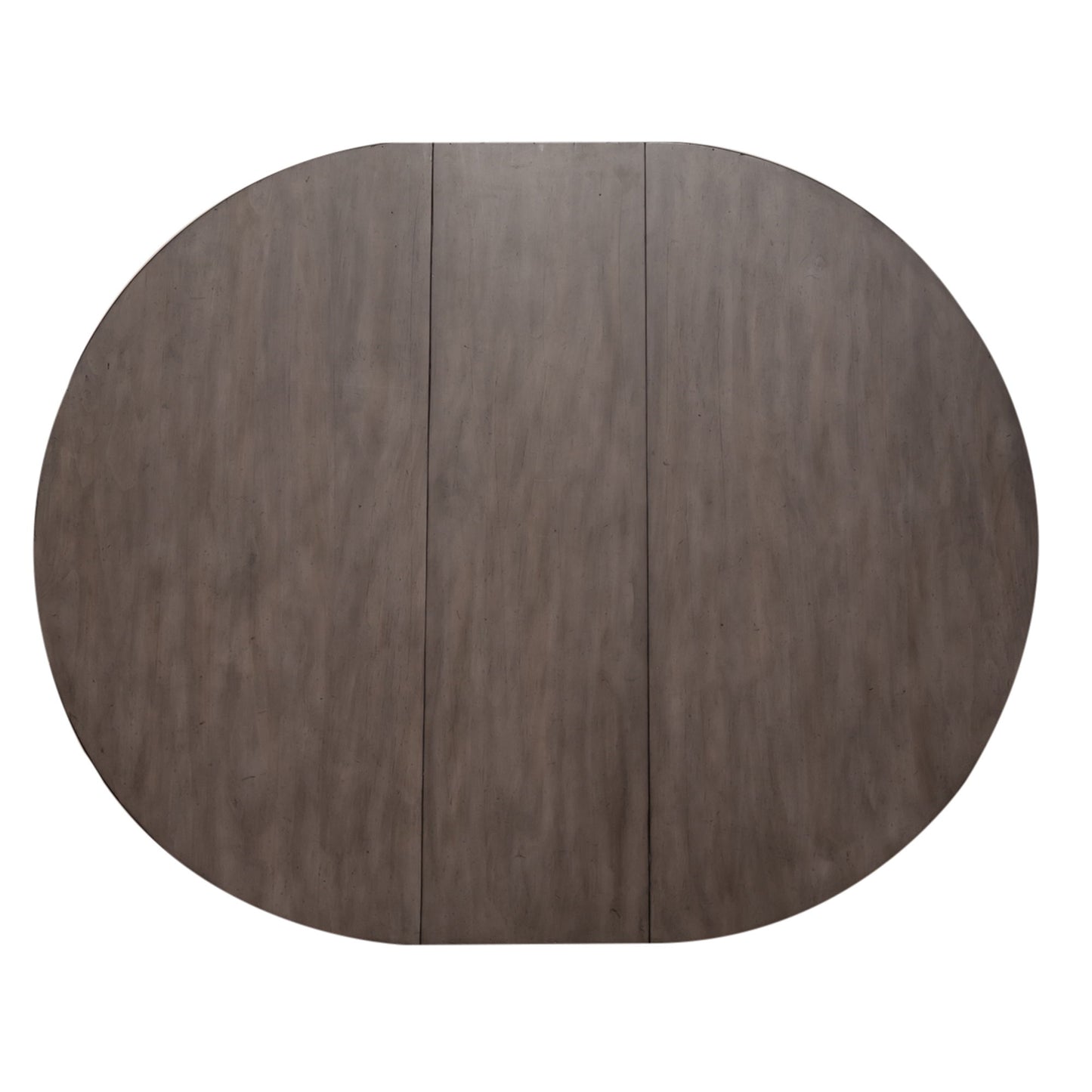 Ocean Isle - Single Pedestal Table Top - Antique White / Dark Brown
